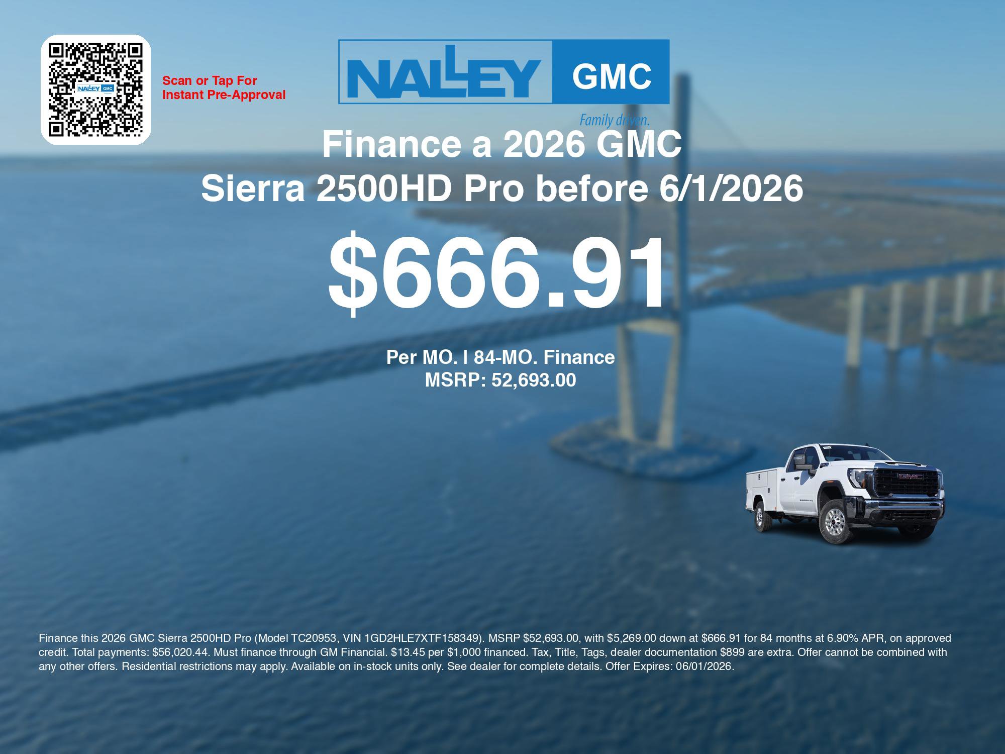 New 2026 GMC Sierra 2500 Pro w/ Convenience Package RWD image 7
