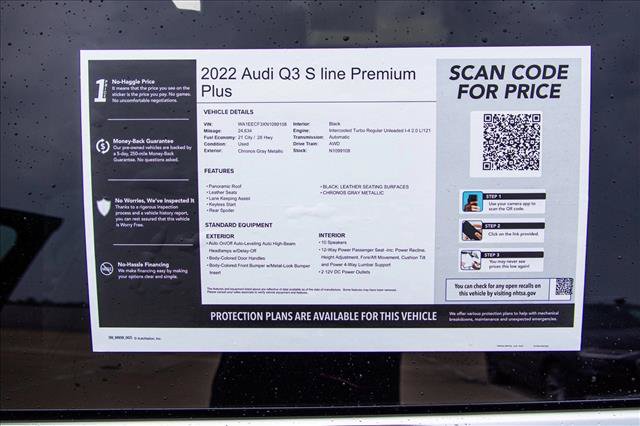 Certified 2022 Audi Q3 2.0T Premium Plus AWD/4WD image 29