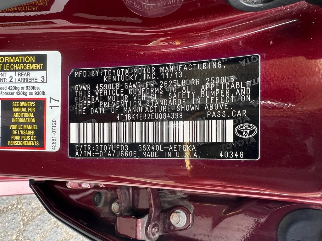 Used 2014 Toyota Avalon XLE Premium FWD image 43