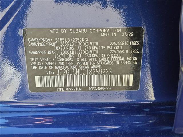 New 2026 Subaru Crosstrek 2.5i Limited AWD/4WD image 18