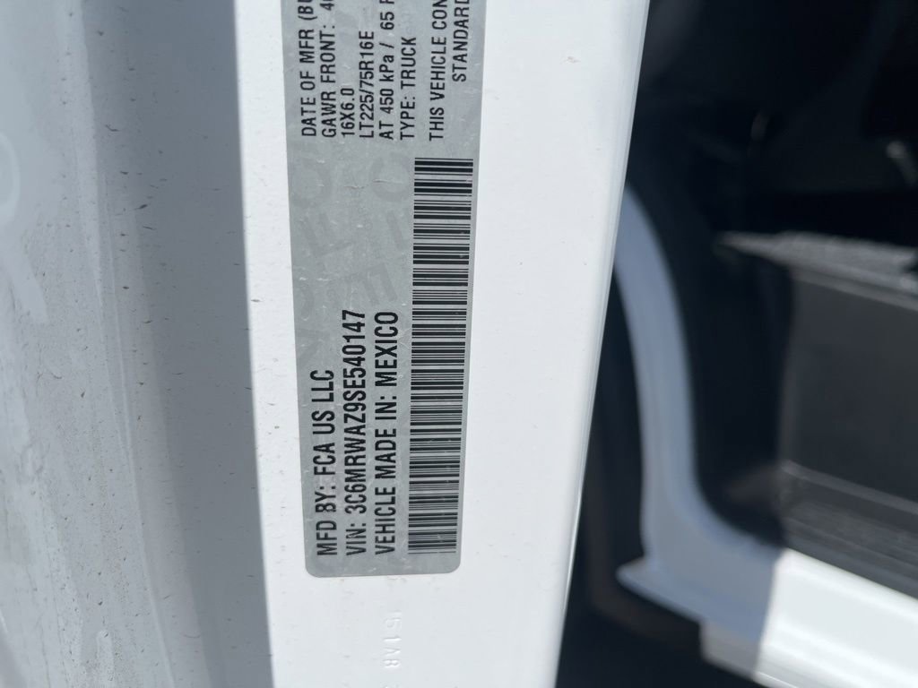 New 2025 RAM ProMaster Tradesman image 30