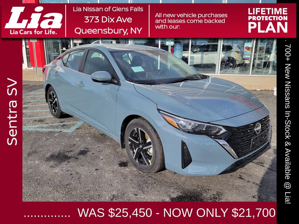 New 2025 Nissan Sentra SV w/ All-Weather Package image 1