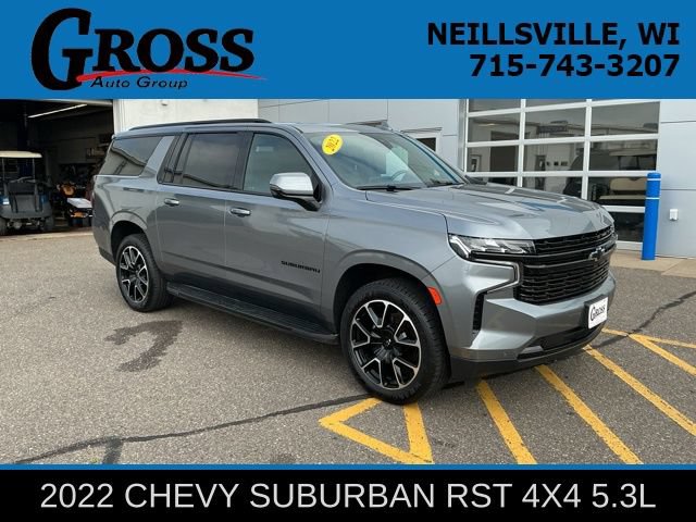 Used 2022 Chevrolet Suburban RST w/ Luxury Package AWD/4WD image 1