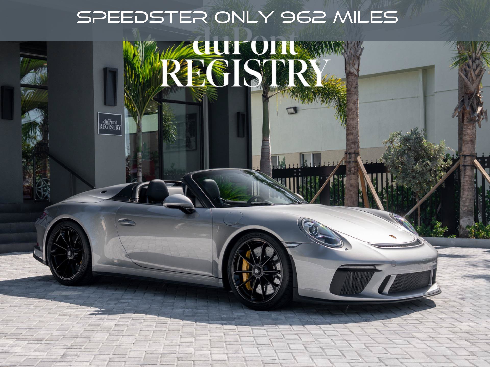 Used 2019 Porsche 911 Speedster