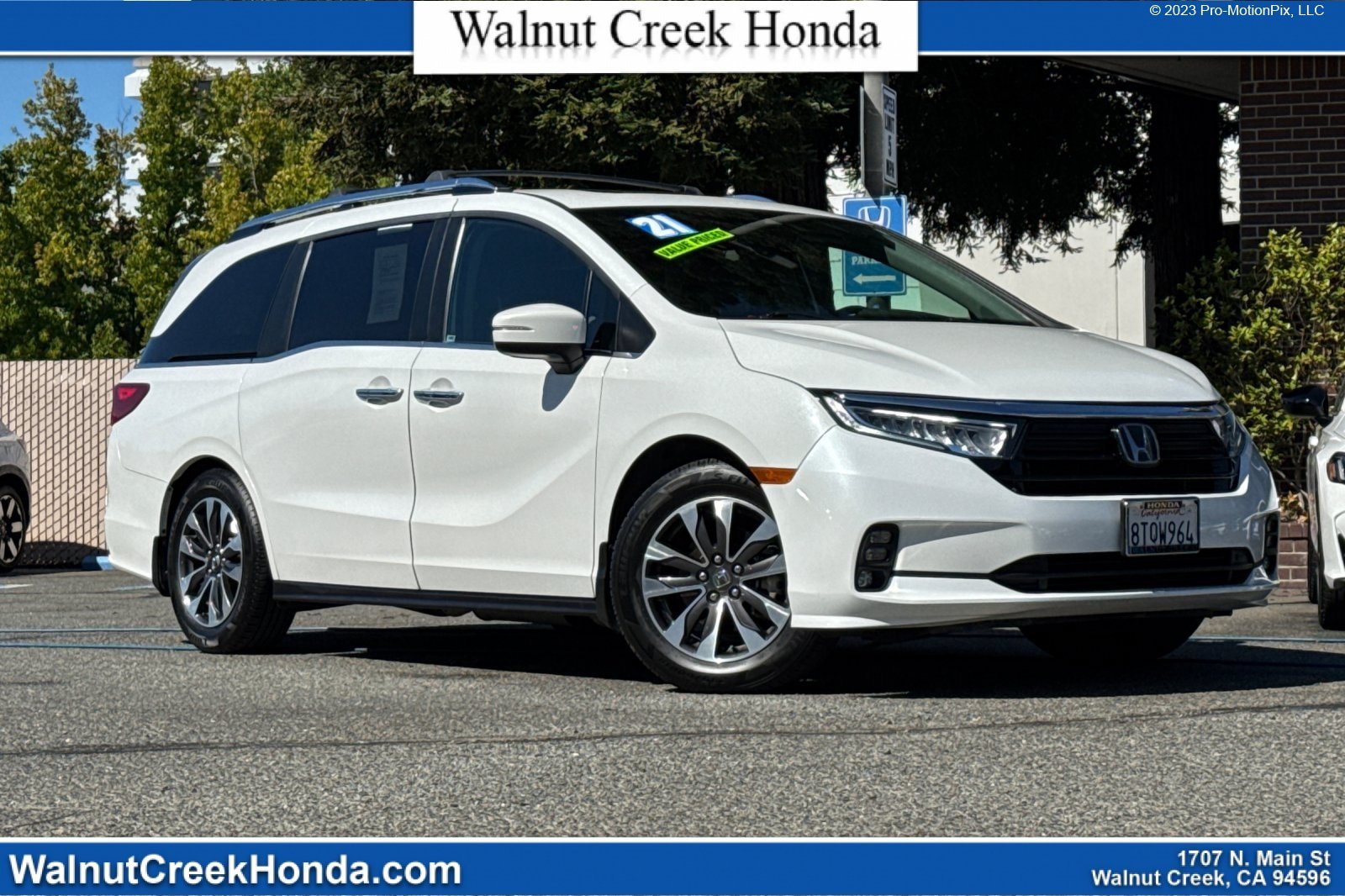 Used 2021 Honda Odyssey EX-L image 1