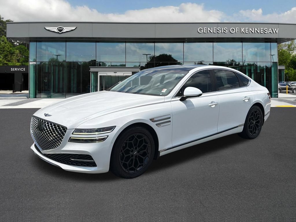 Used 2021 Genesis G80 2.5T w/ Prestige Package AWD/4WD image 3