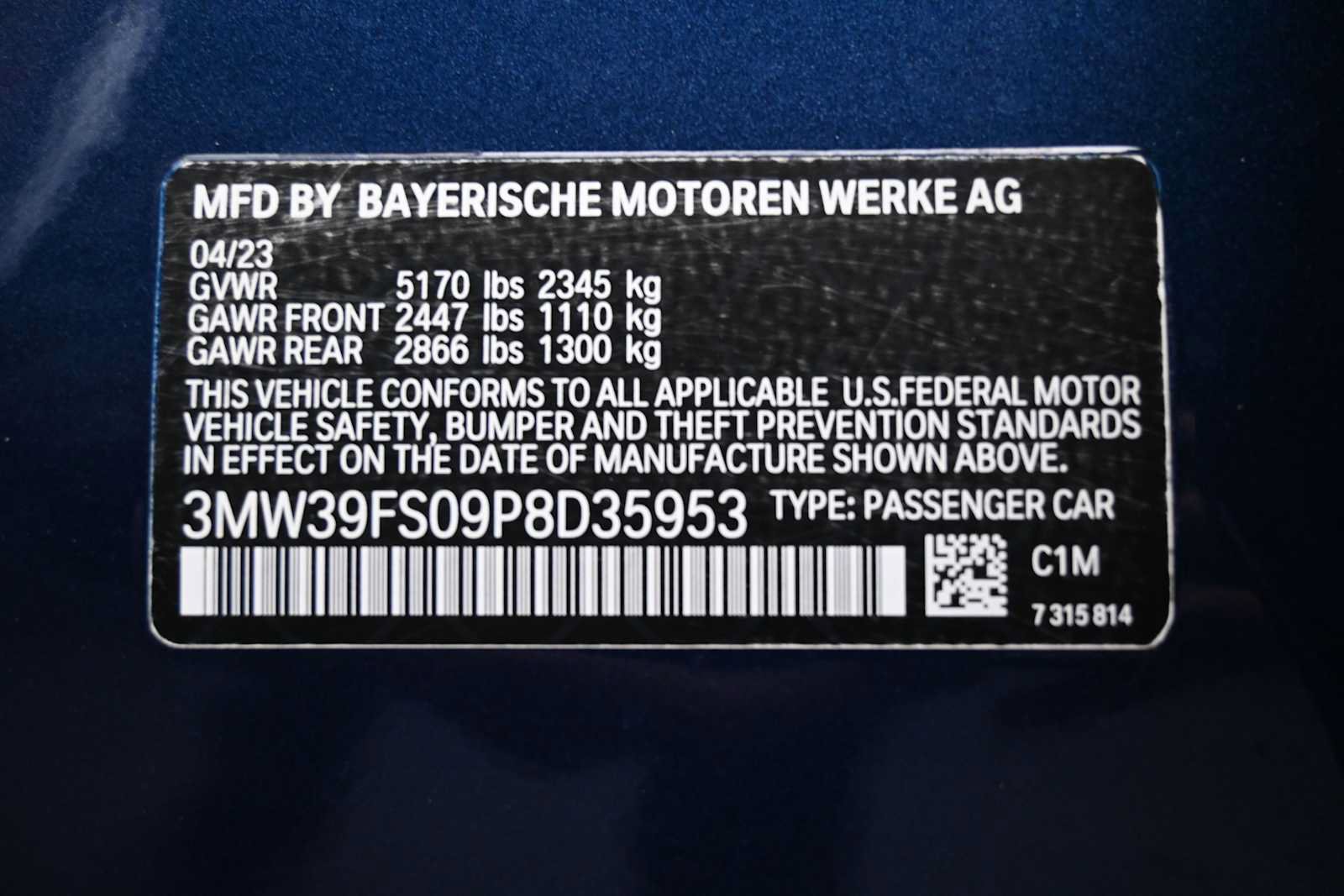 Used 2023 BMW 330e xDrive w/ Driving Assistance Package AWD/4WD image 11