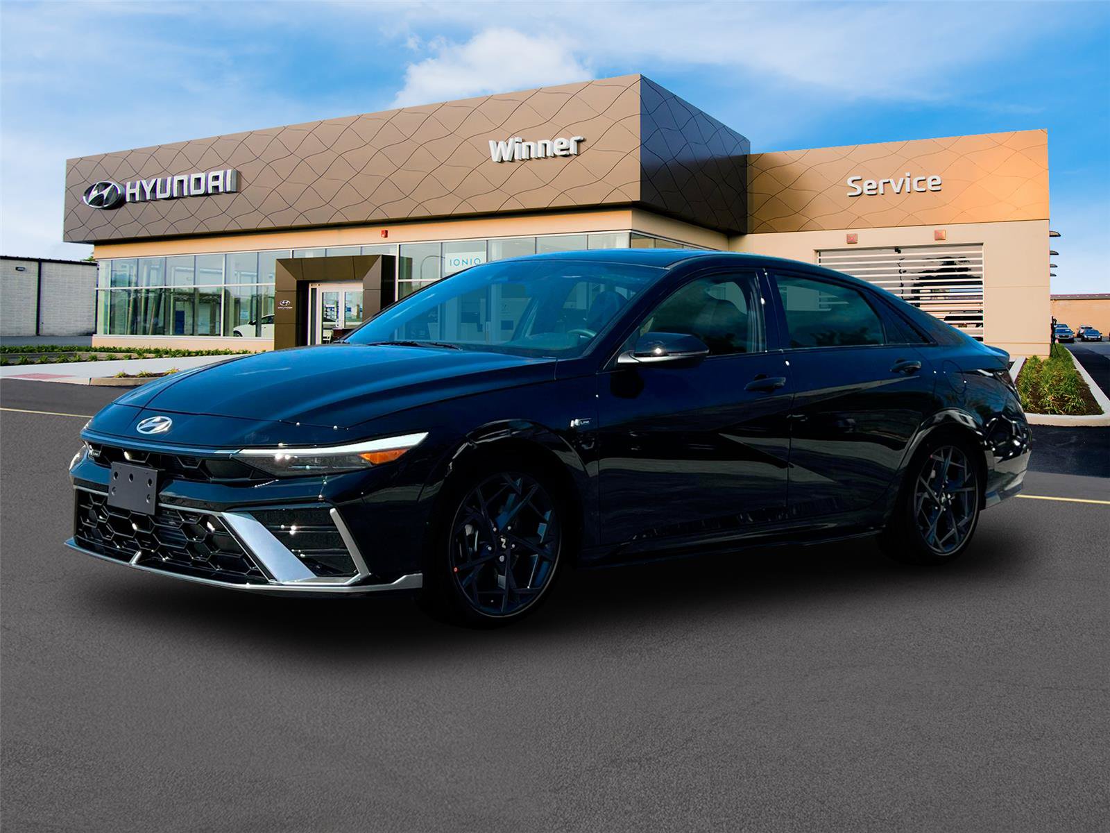 New 2025 Hyundai Elantra N Line FWD image 2