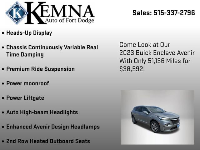 Used 2023 Buick Enclave Avenir w/ Avenir Technology Package image 12