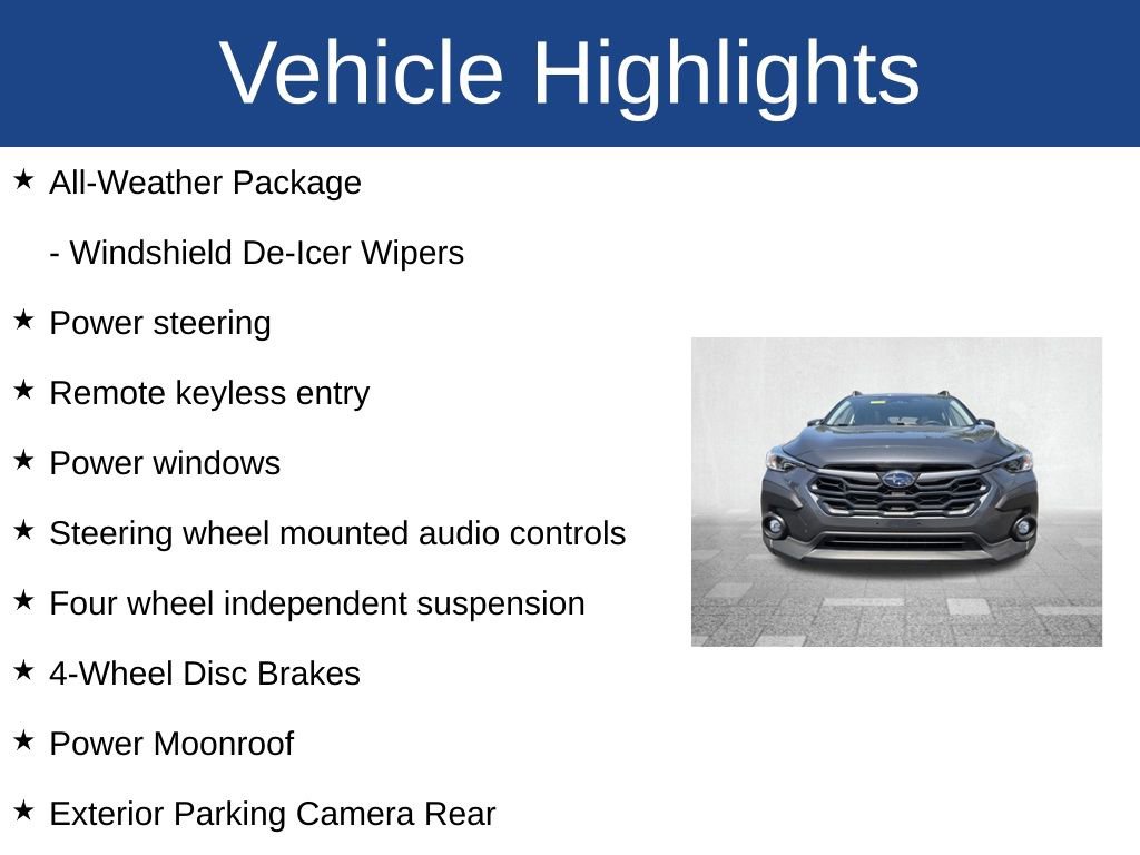 Used 2025 Subaru Crosstrek 2.0i Premium AWD/4WD image 4