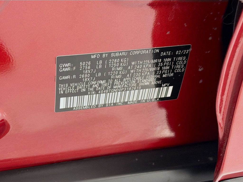 Used 2023 Subaru Outback Limited XT image 38