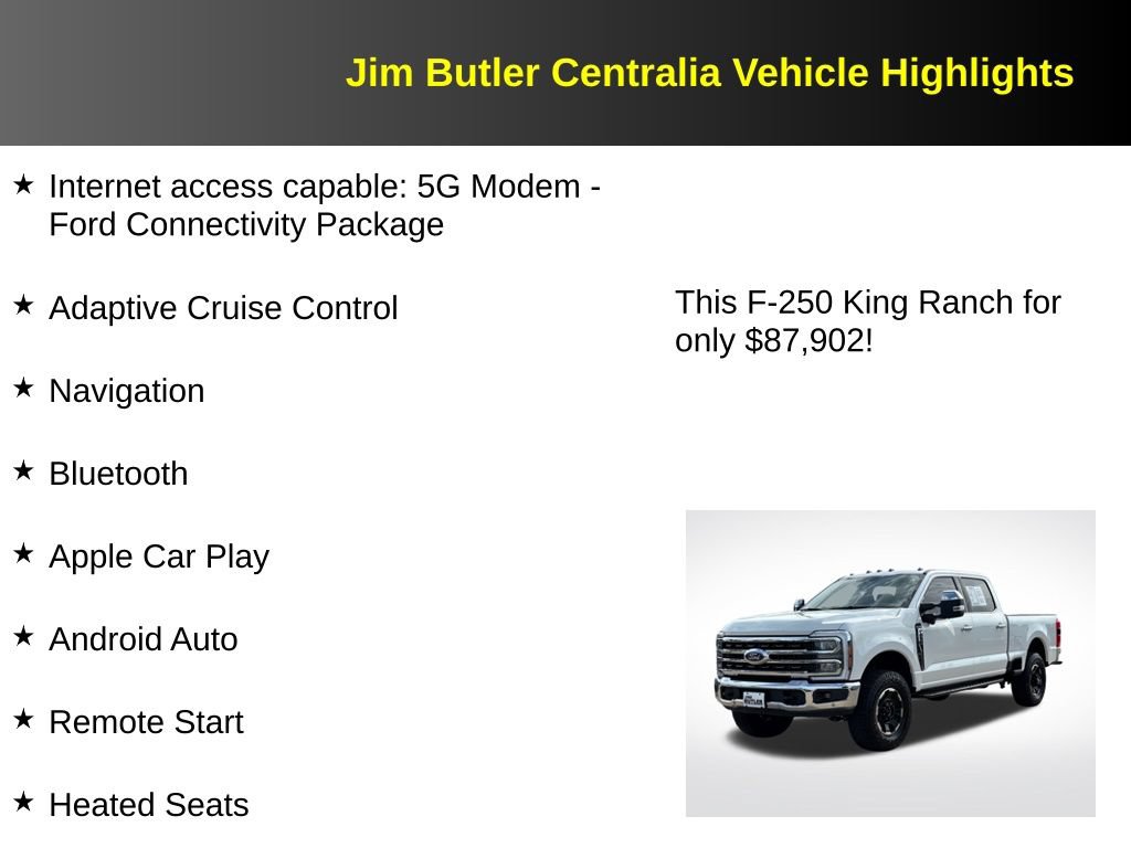 Used 2026 Ford F250 King Ranch w/ Tremor Off-Road Package AWD/4WD image 17