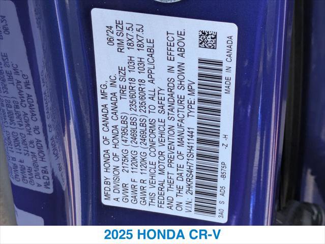 Certified 2025 Honda CR-V EX-L image 26