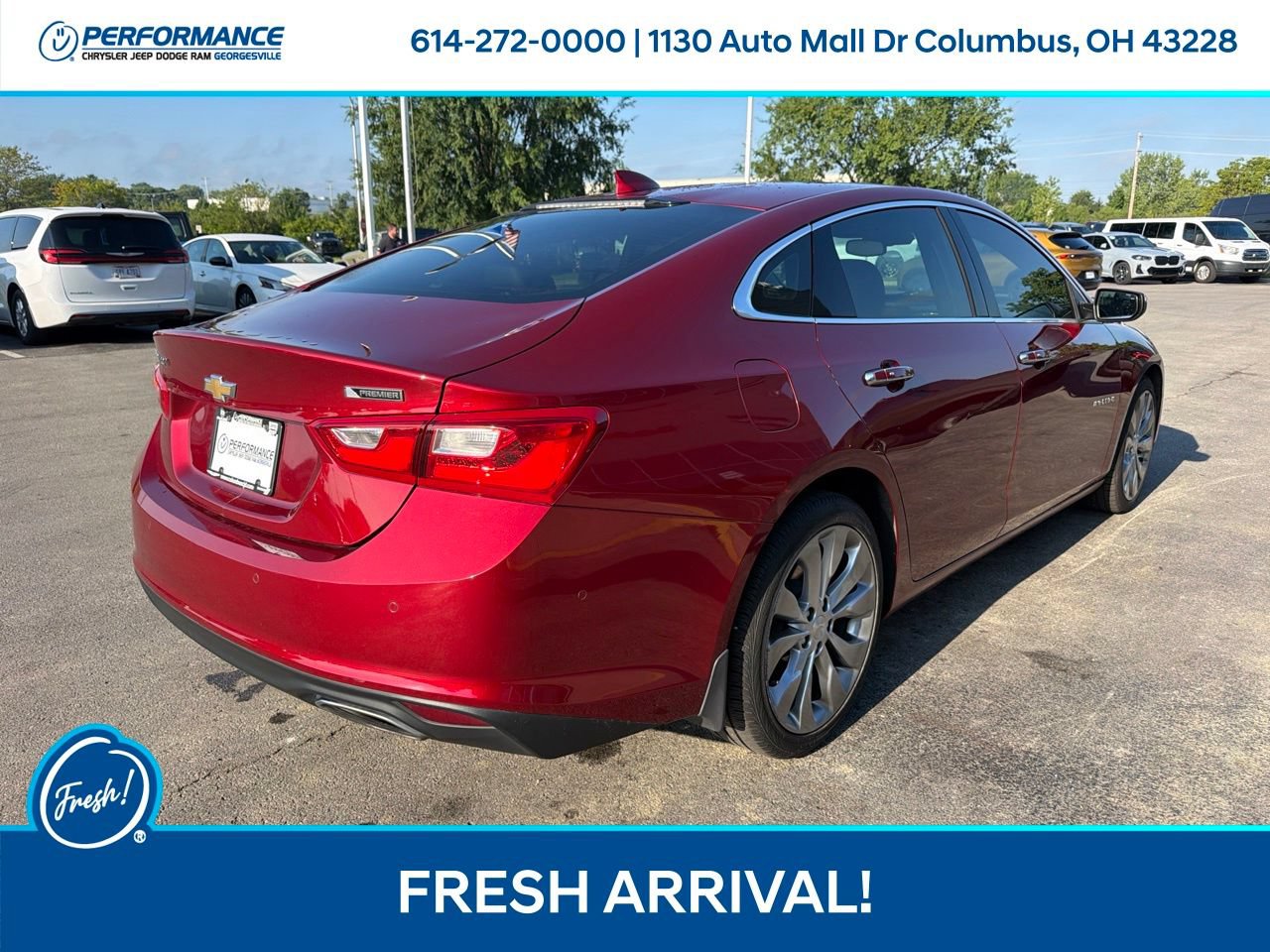 Used 2017 Chevrolet Malibu Premier w/ Premier Sun and Wheel Package FWD image 6