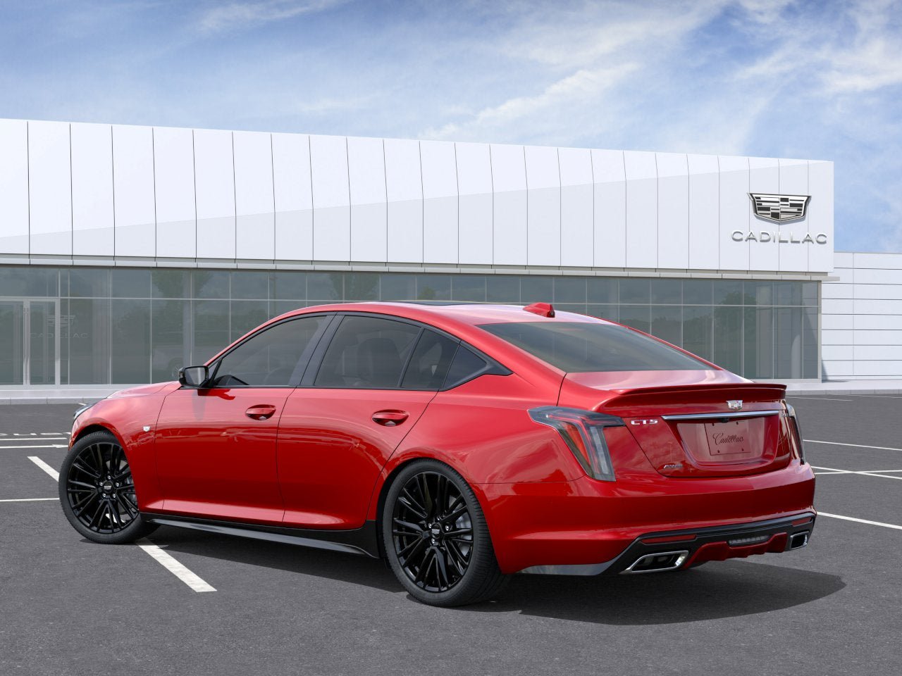 New 2026 Cadillac CT5 Sport w/ LPO, ONYX Package AWD/4WD image 3