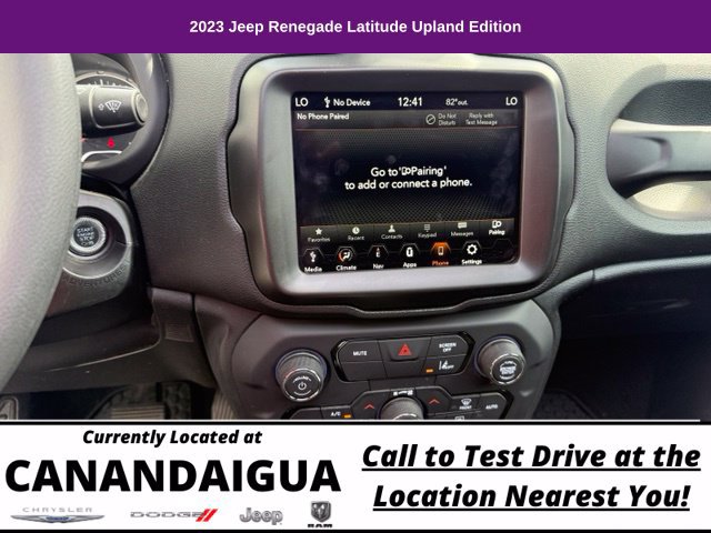 Used 2023 Jeep Renegade Latitude w/ Sun/Sound Group AWD/4WD image 17