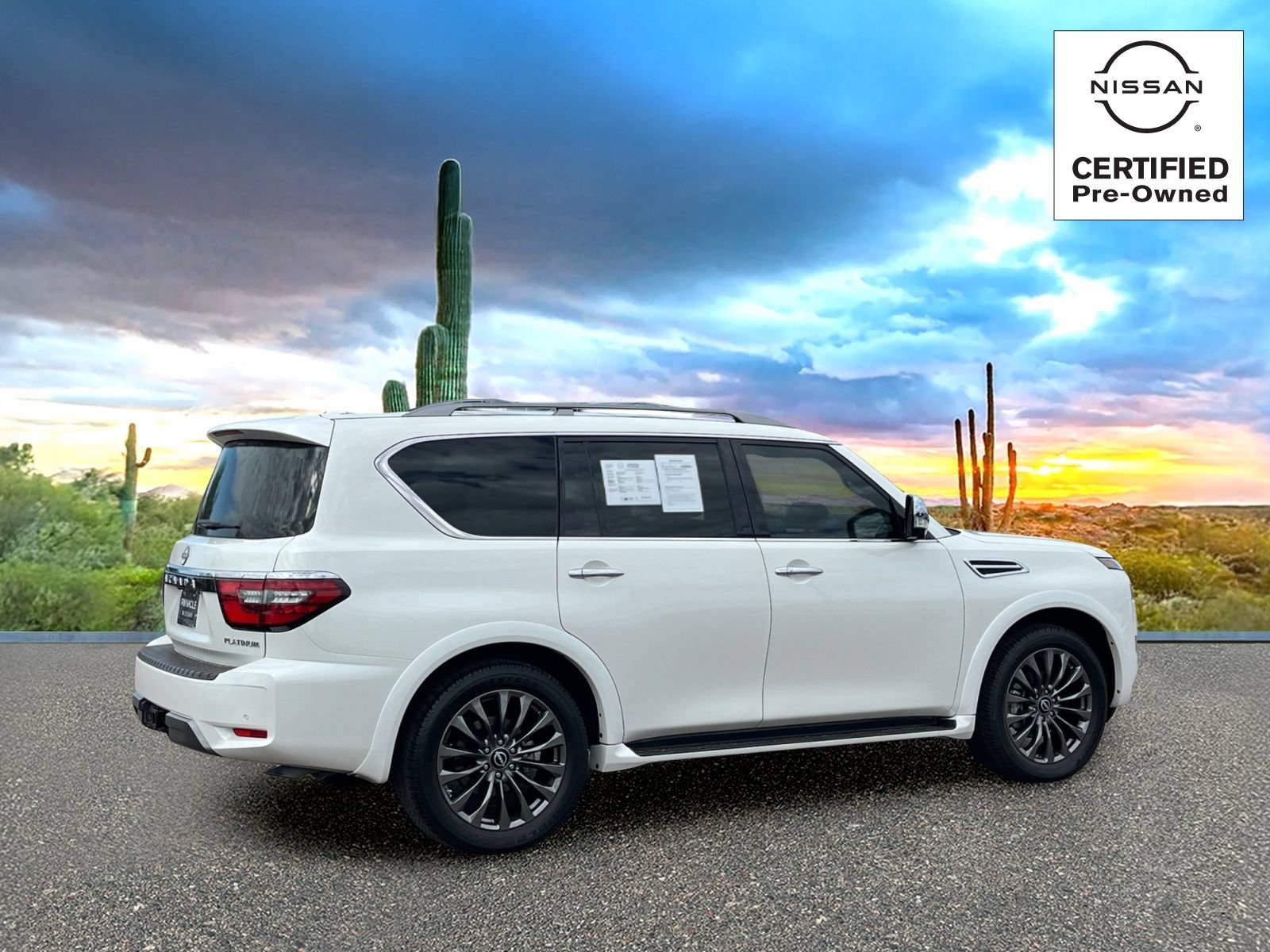 Certified 2023 Nissan Armada Platinum w/ Captain's Chairs Package RWD image 5