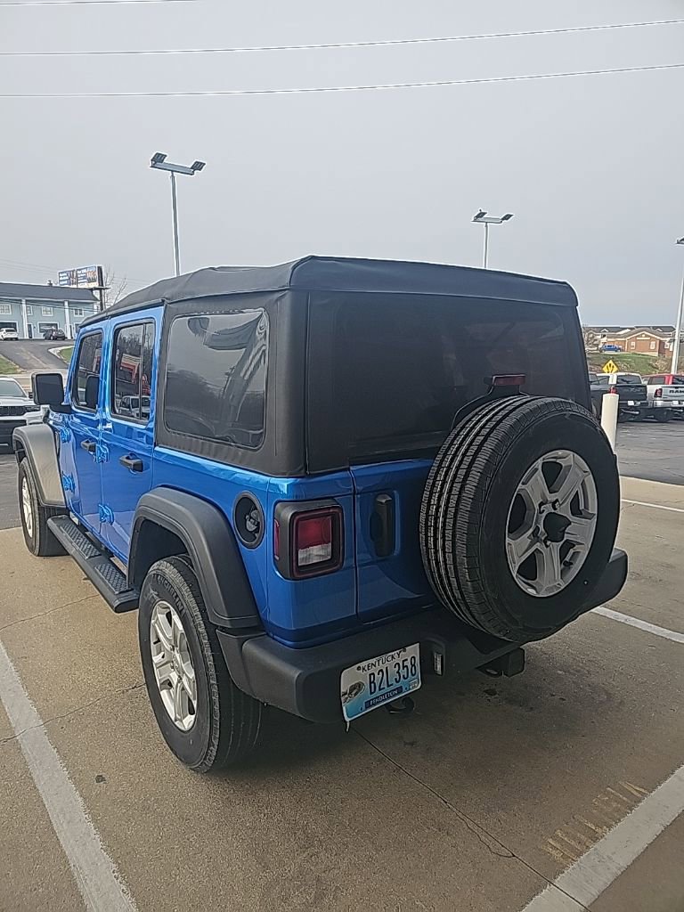 Certified 2021 Jeep Wrangler Unlimited Sport image 3