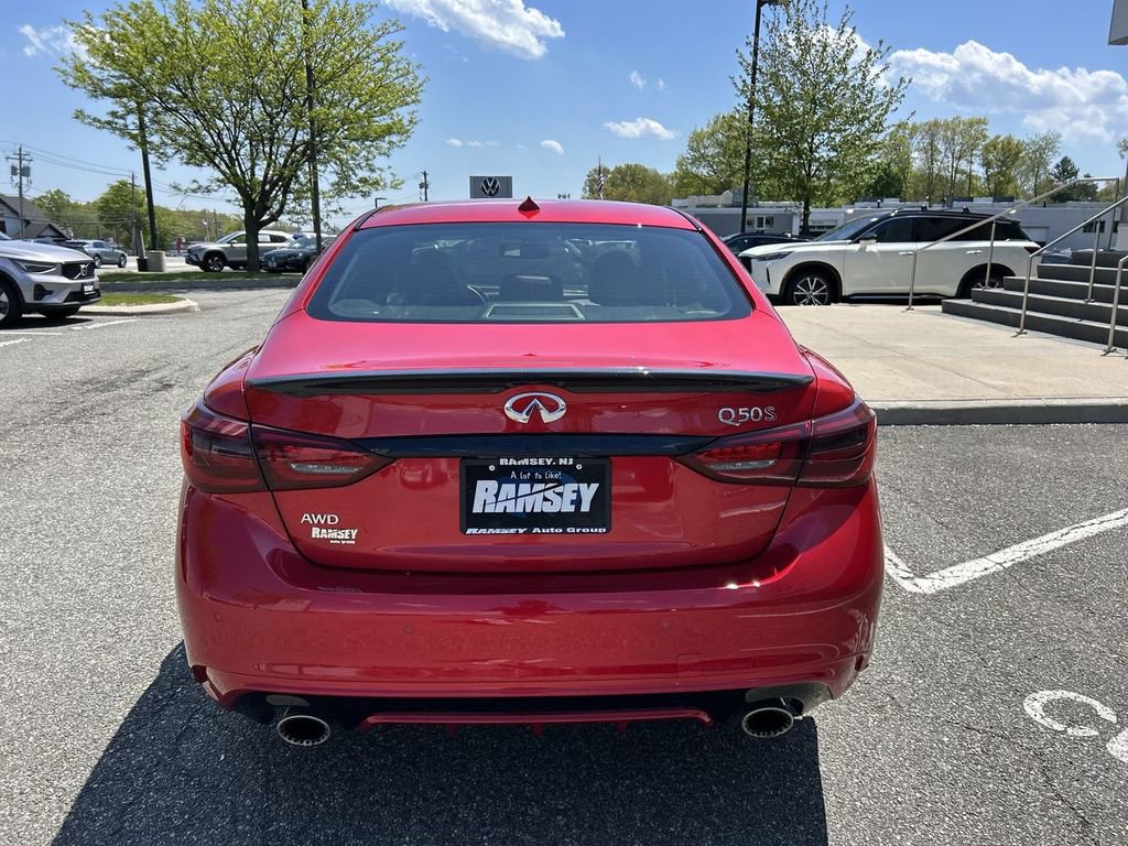 Certified 2024 INFINITI Q50 Red Sport 400 AWD/4WD image 7
