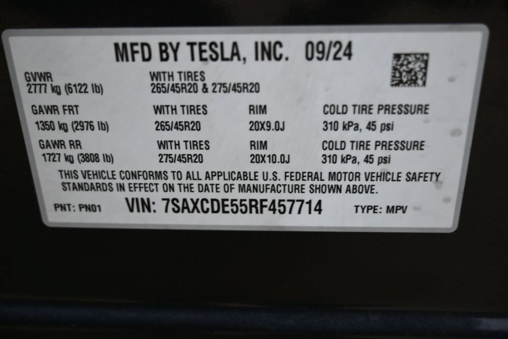 Used 2024 Tesla Model X AWD/4WD image 42