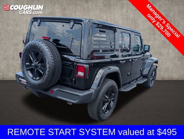 Used 2021 Jeep Wrangler Unlimited Sahara AWD/4WD image 8