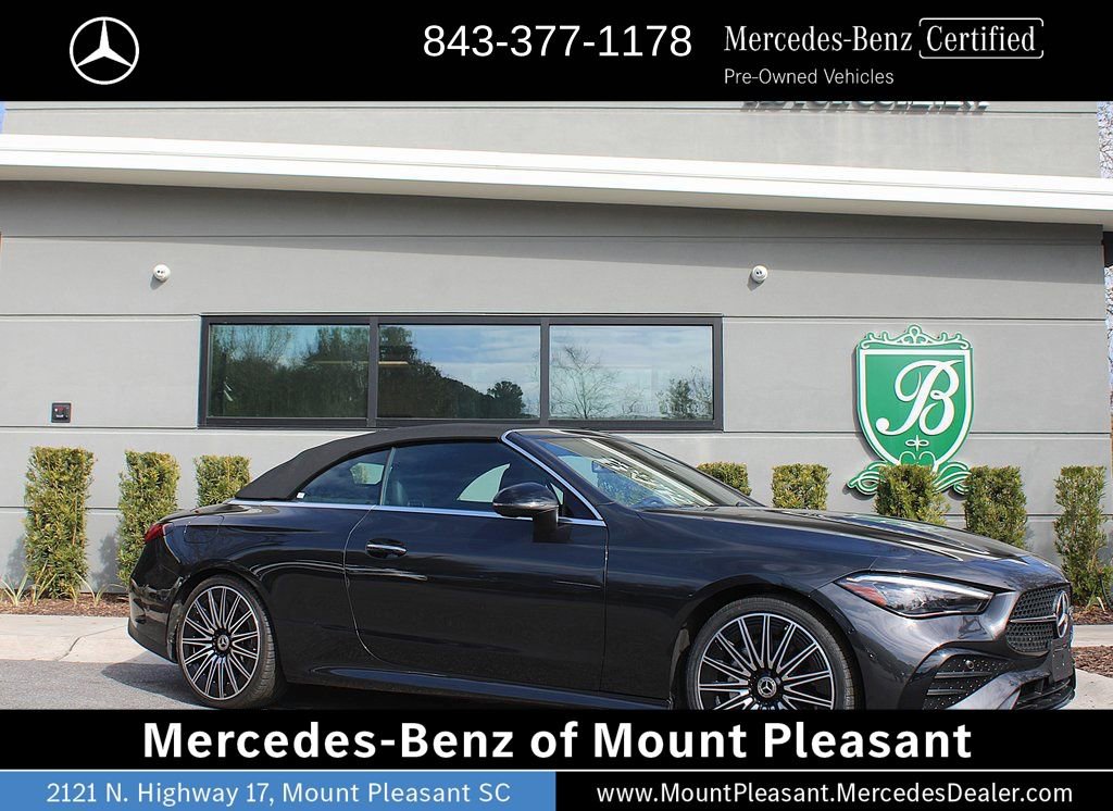 Certified 2025 Mercedes-Benz CLE 300 4MATIC Cabriolet