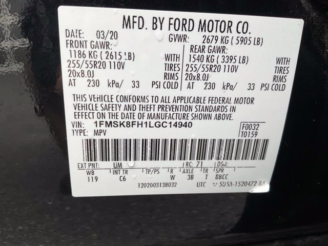 Used 2020 Ford Explorer Limited AWD/4WD image 37