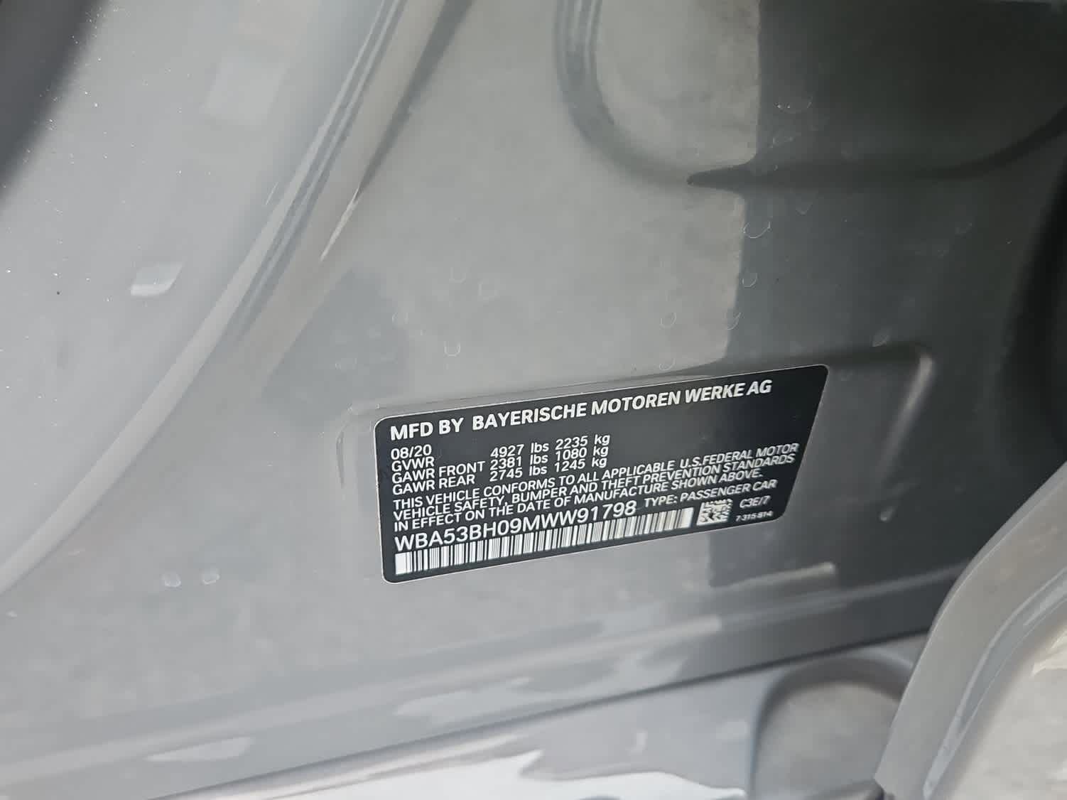 Used 2021 BMW 530i w/ Premium Package RWD image 21