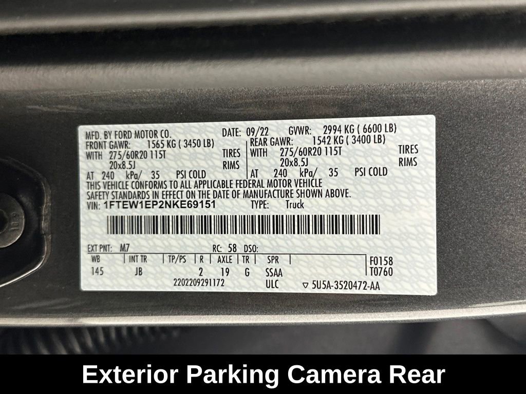 Used 2022 Ford F150 XL w/ STX Appearance Package image 14