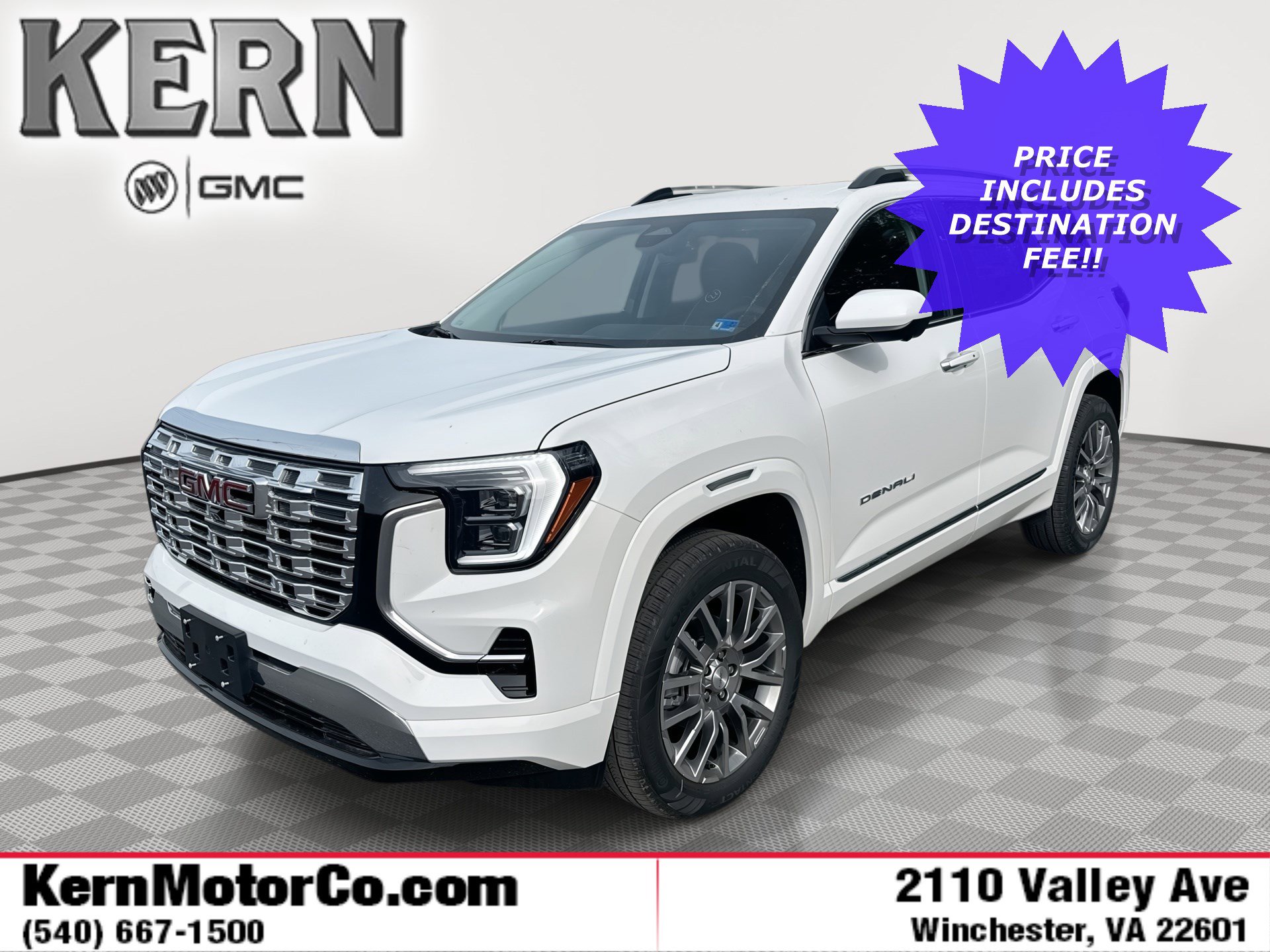 New 2026 GMC Terrain Denali