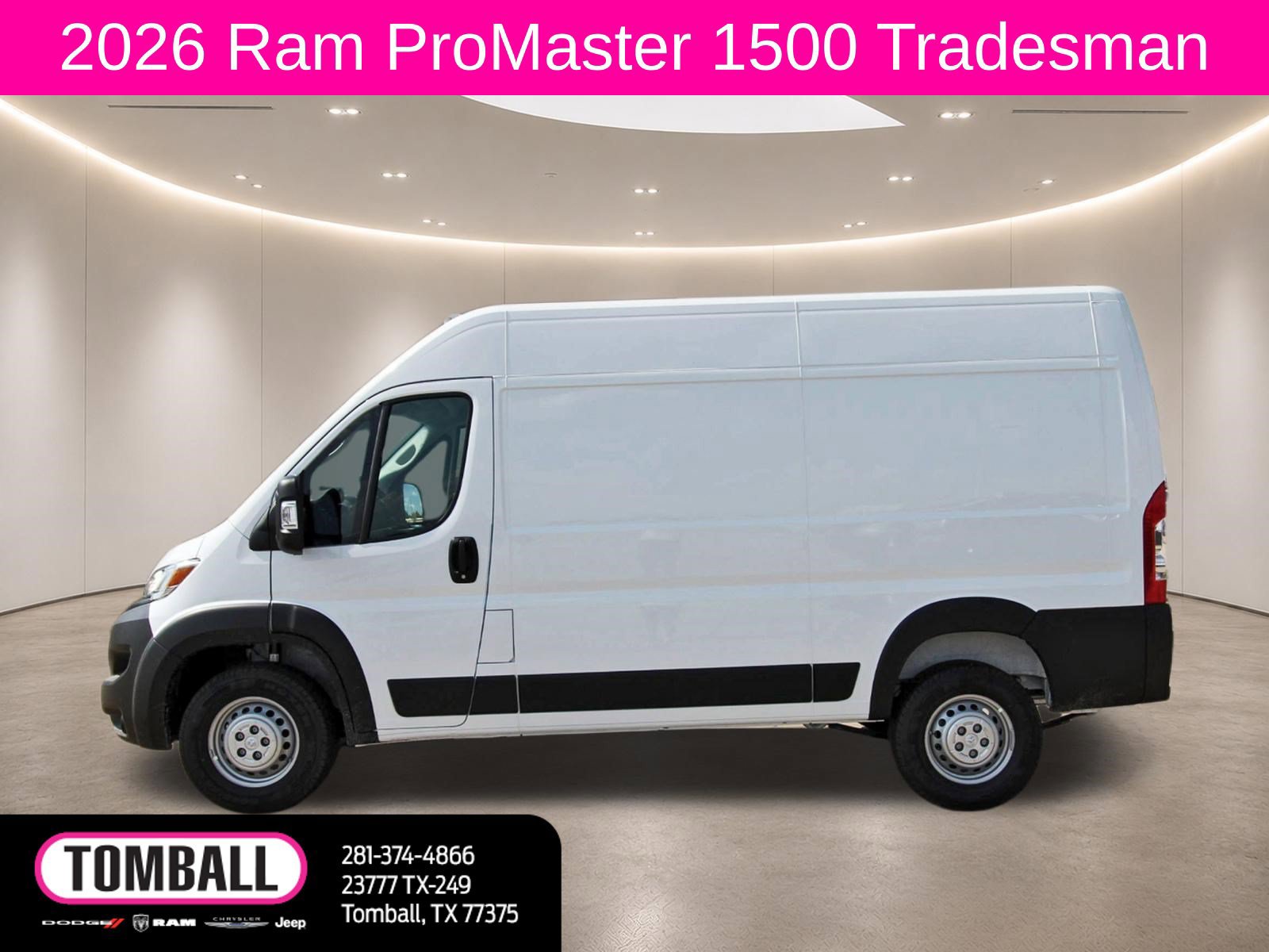 New 2026 RAM ProMaster 1500 w/ Convenience Group FWD image 4
