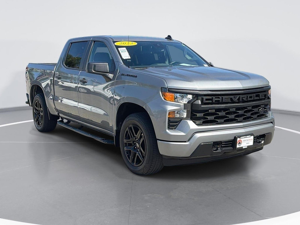 Used 2023 Chevrolet Silverado 1500 Custom w/ LPO, Dark Essentials Package RWD image 1