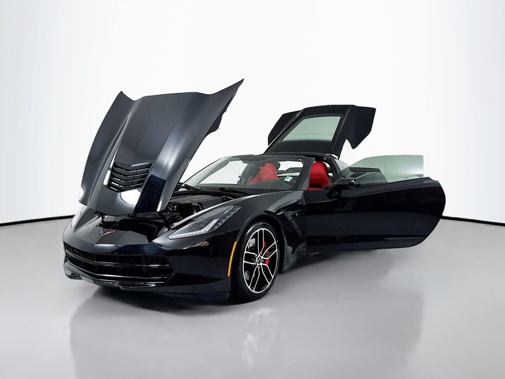 Used 2019 Chevrolet Corvette Stingray Coupe w/ Carbon Flash Badge Package RWD image 23
