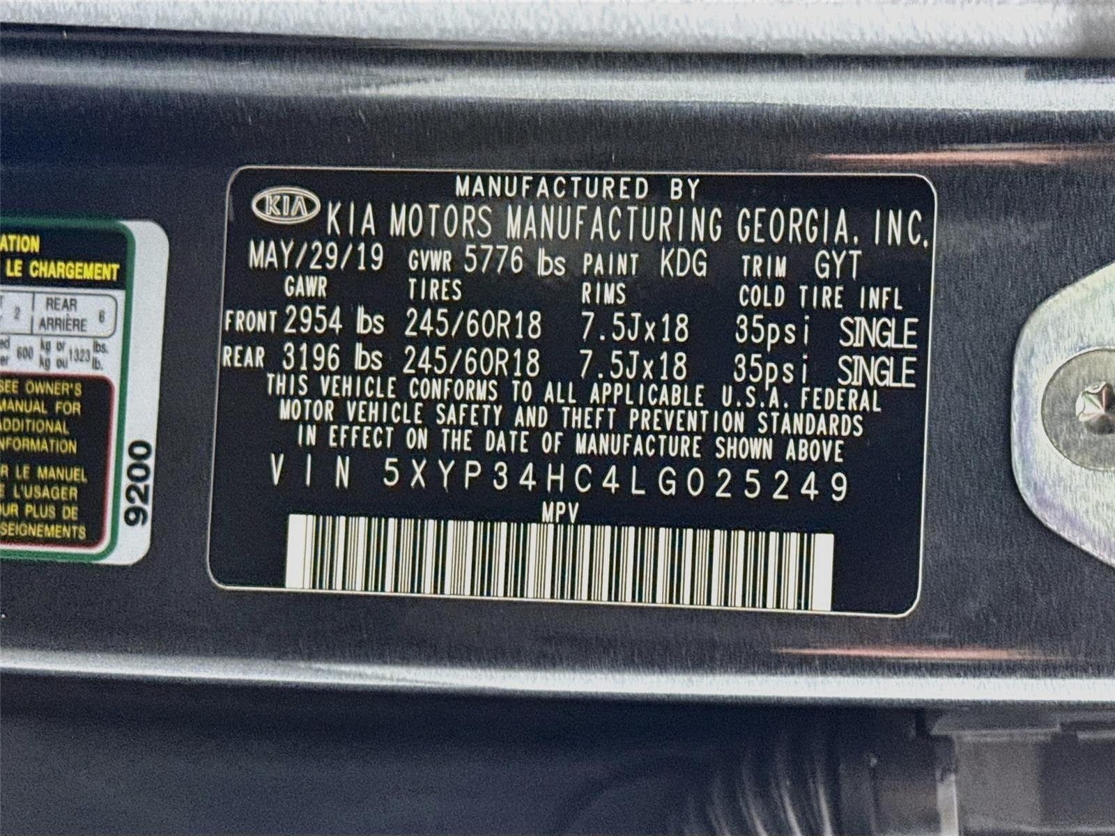 Used 2020 Kia Telluride EX w/ Towing Package FWD image 34