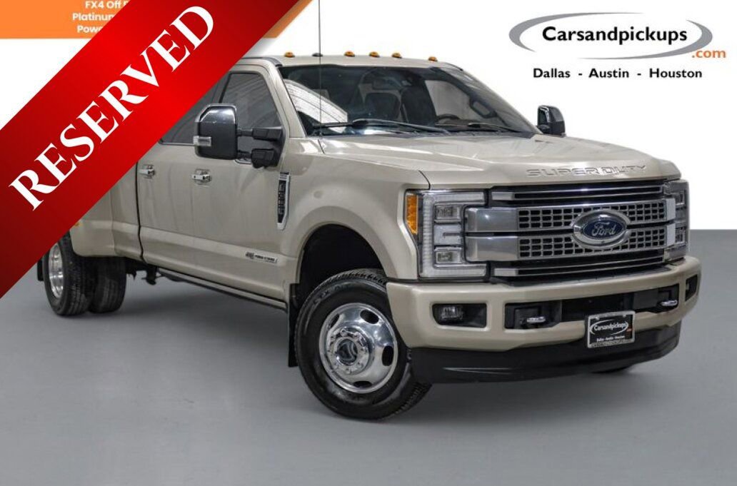Used 2018 Ford F350 Platinum w/ Platinum Ultimate Package
