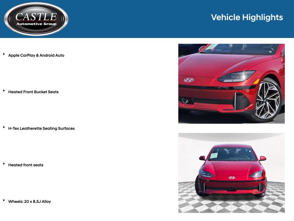 Certified 2023 Hyundai Ioniq 6 SEL RWD image 8