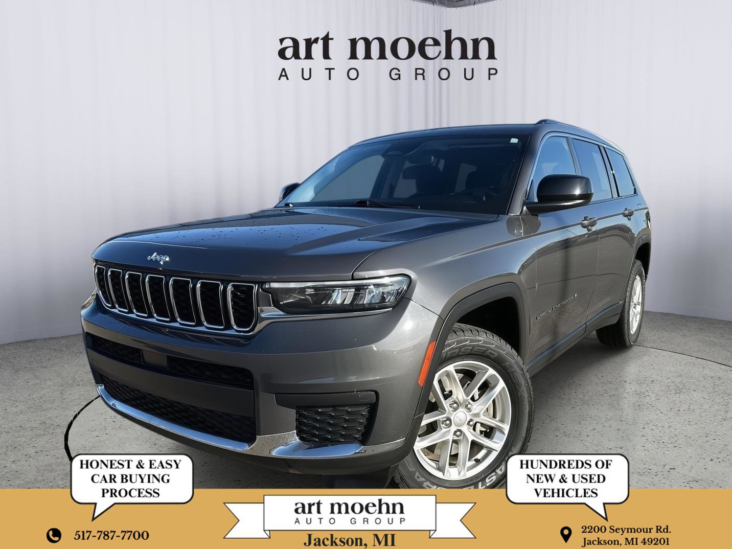 Used 2022 Jeep Grand Cherokee L Laredo w/ Luxury Tech Group I