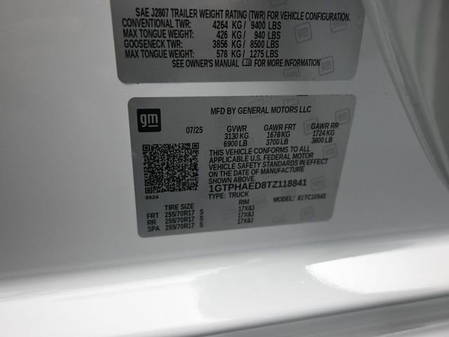 Used 2026 GMC Sierra 1500 Pro w/ Pro Value Package RWD image 25