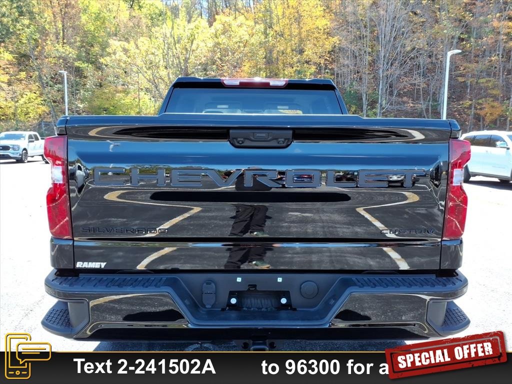 Used 2025 Chevrolet Silverado 1500 Custom w/ LPO, Dark Essentials Package image 6