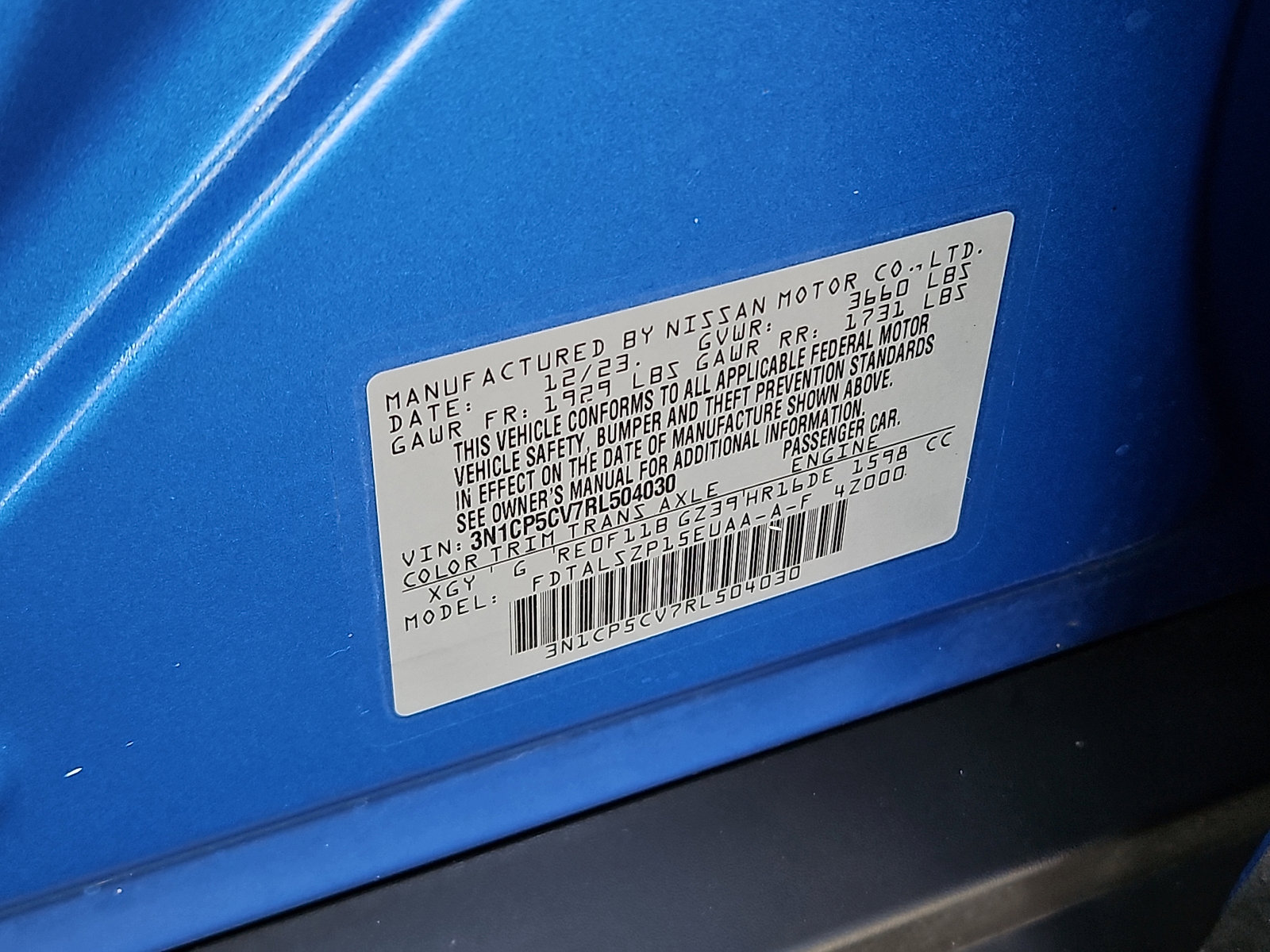 Certified 2024 Nissan Kicks SV image 26