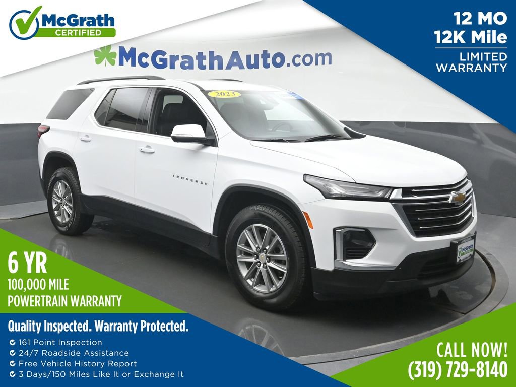 Used 2023 Chevrolet Traverse LT w/ Rear Camera Mirror Package