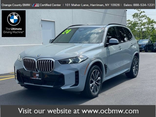 Certified 2024 BMW X5 xDrive40i w/ M Sport Package AWD/4WD image 1
