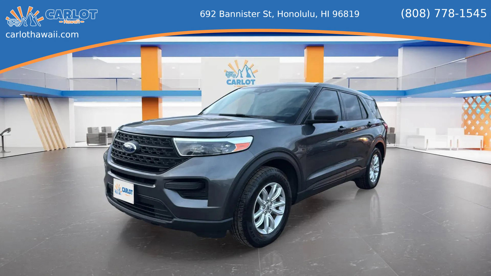 Used 2020 Ford Explorer 2WD w/ Class III Trailer Tow Package image 1