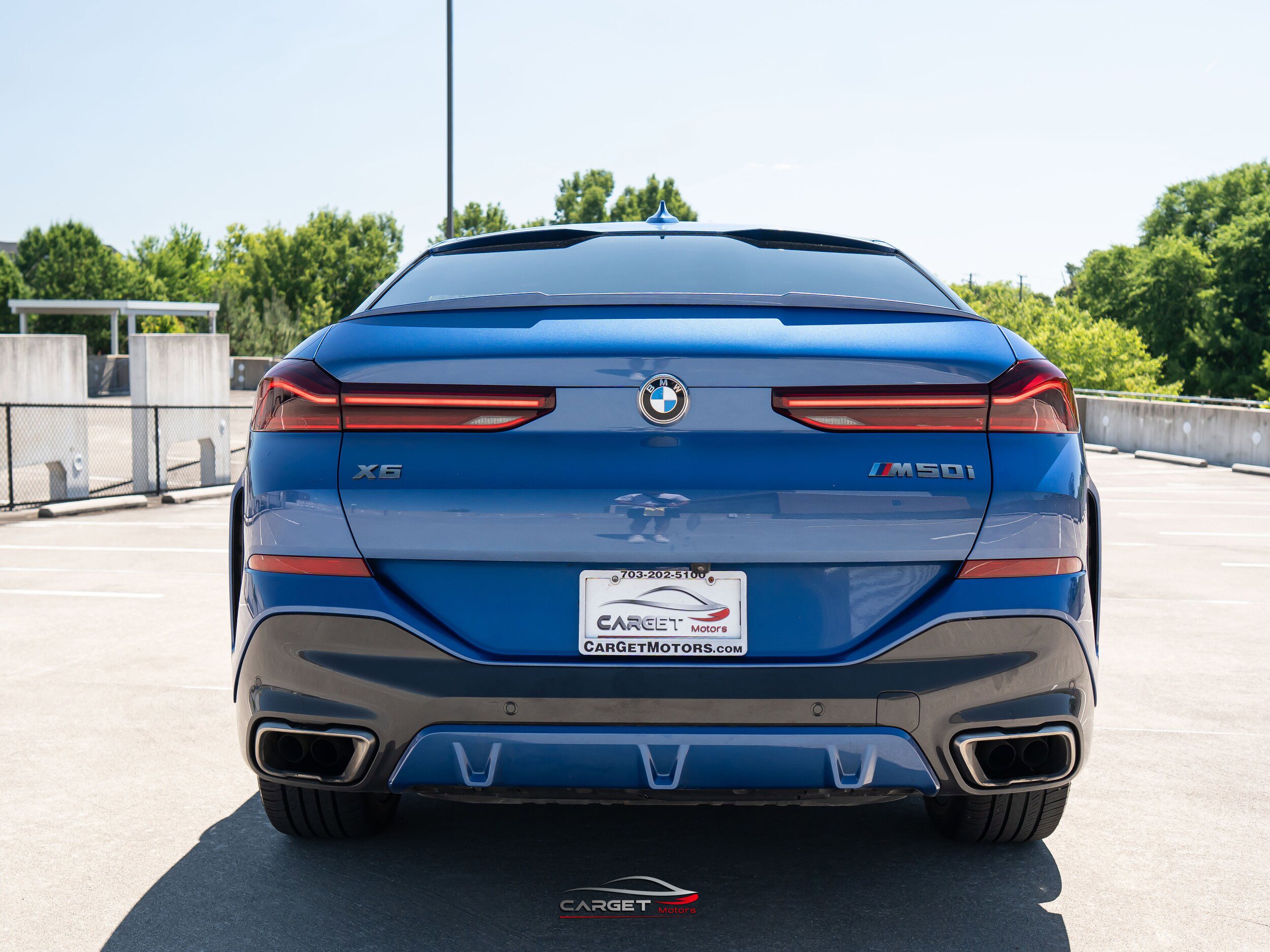 Used 2020 BMW X6 M50i w/ Premium Package AWD/4WD image 6