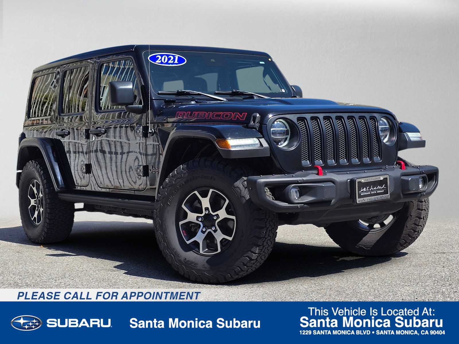 Used 2021 Jeep Wrangler Unlimited Rubicon AWD/4WD image 1