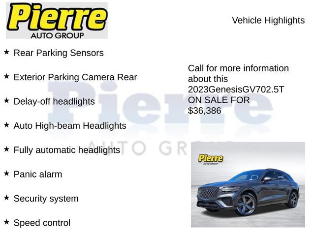 Used 2023 Genesis GV70 2.5T w/ Sport Prestige Package AWD/4WD image 22