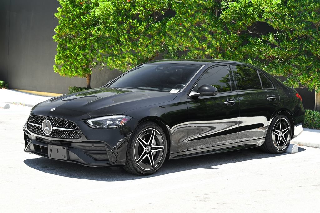 Used 2022 Mercedes-Benz C 300 4MATIC Sedan w/ AMG Line w/ Night Package video 1