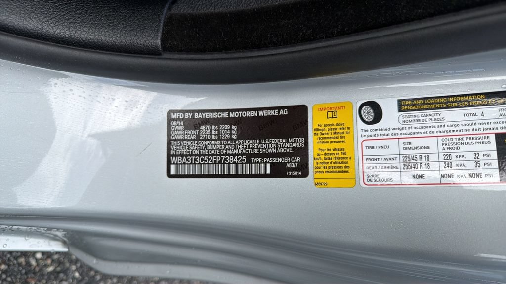 Used 2015 BMW 435i Convertible RWD image 39