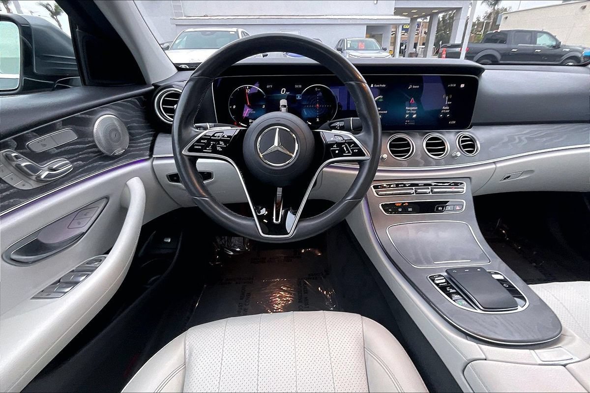 Used 2022 Mercedes-Benz E 350 Sedan w/ AMG Line Exterior image 6
