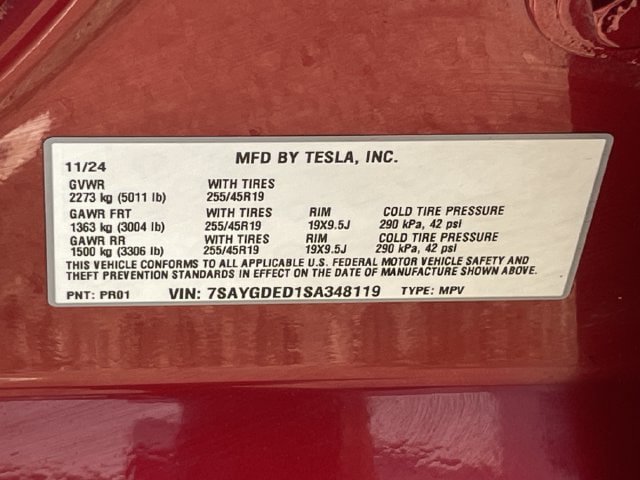 Used 2025 Tesla Model Y Long Range RWD image 27